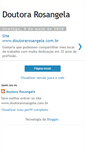 Mobile Screenshot of doutorarosangela.blogspot.com