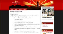 Desktop Screenshot of cairomagazine.blogspot.com
