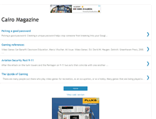 Tablet Screenshot of cairomagazine.blogspot.com