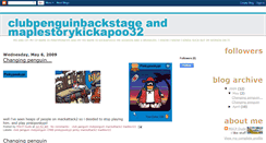 Desktop Screenshot of clubpenguinbackstage.blogspot.com