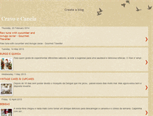 Tablet Screenshot of cravoecanela2011.blogspot.com