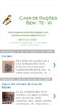 Mobile Screenshot of casaderacoesbemtevi.blogspot.com