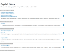 Tablet Screenshot of capitalnotes.blogspot.com