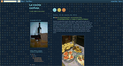 Desktop Screenshot of cocinaconfusa.blogspot.com