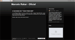 Desktop Screenshot of oficialmarcelorakar.blogspot.com