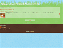 Tablet Screenshot of antiaginglaser.blogspot.com