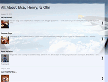 Tablet Screenshot of allaboutelsa.blogspot.com