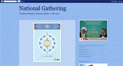 Desktop Screenshot of nationalgathering.blogspot.com