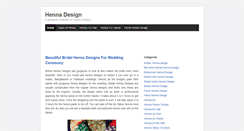 Desktop Screenshot of designershenna.blogspot.com