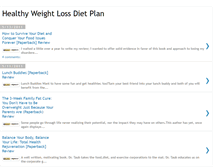 Tablet Screenshot of healthy-weightloss-diet-plan.blogspot.com