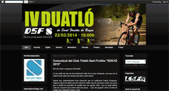 Desktop Screenshot of duatlodesantfruitos.blogspot.com