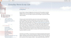 Desktop Screenshot of everydaystressinmylife.blogspot.com