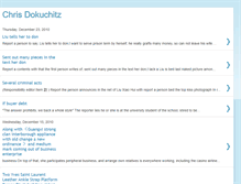 Tablet Screenshot of chrisdokuchitz.blogspot.com