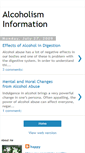 Mobile Screenshot of alcoholism-talk.blogspot.com