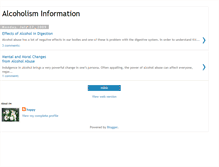 Tablet Screenshot of alcoholism-talk.blogspot.com