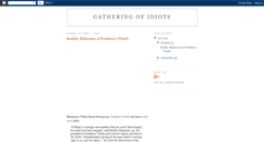 Desktop Screenshot of gatheringofidiots.blogspot.com