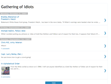 Tablet Screenshot of gatheringofidiots.blogspot.com