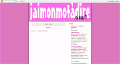 Desktop Screenshot of jaimonmotadire.blogspot.com