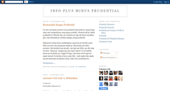 Desktop Screenshot of detikprudential.blogspot.com