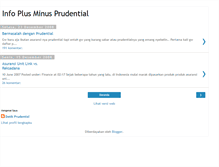 Tablet Screenshot of detikprudential.blogspot.com