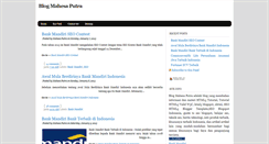 Desktop Screenshot of mahesaputra-id.blogspot.com