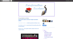 Desktop Screenshot of parafernalhasescolares.blogspot.com