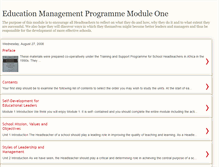 Tablet Screenshot of emcmodule1.blogspot.com