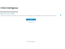 Tablet Screenshot of childintelligence.blogspot.com