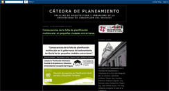 Desktop Screenshot of planeamientocatedra.blogspot.com