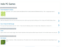 Tablet Screenshot of indopcgames.blogspot.com