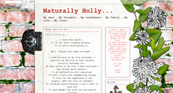 Desktop Screenshot of hollysjourneynaturally.blogspot.com