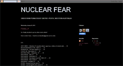 Desktop Screenshot of nuclearfear.blogspot.com