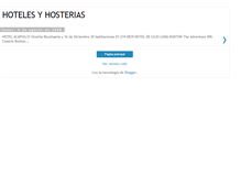 Tablet Screenshot of hotelesyhosterias.blogspot.com