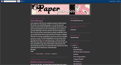 Desktop Screenshot of paperpansies.blogspot.com