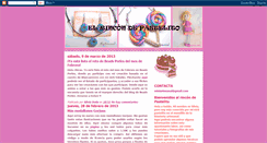 Desktop Screenshot of elrincondepastelito.blogspot.com
