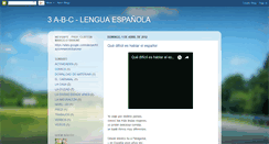 Desktop Screenshot of 3abclenguaespanhola.blogspot.com