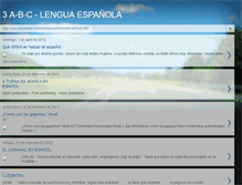 Tablet Screenshot of 3abclenguaespanhola.blogspot.com