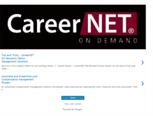 Tablet Screenshot of careernetondemand.blogspot.com