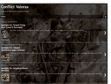 Tablet Screenshot of conflictvalorax.blogspot.com