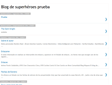 Tablet Screenshot of blogdesuperheroesprueba.blogspot.com