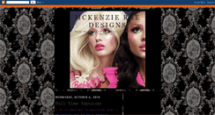 Desktop Screenshot of mckenzieraedesigns.blogspot.com