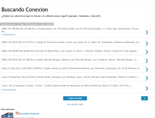 Tablet Screenshot of buscandoconexion.blogspot.com