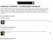 Tablet Screenshot of animales--asombrosos.blogspot.com