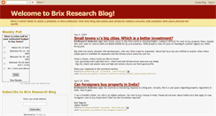 Desktop Screenshot of brixresearch.blogspot.com