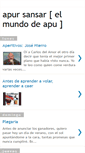 Mobile Screenshot of elmundodeapu.blogspot.com