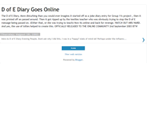 Tablet Screenshot of dofediarygoesonline.blogspot.com