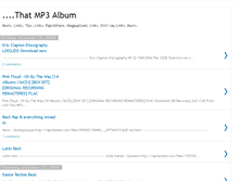 Tablet Screenshot of album-downloads-rapidshare.blogspot.com