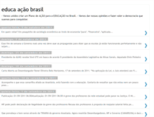 Tablet Screenshot of educaacaobrasil.blogspot.com