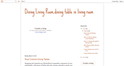 Desktop Screenshot of dininglivingroom.blogspot.com