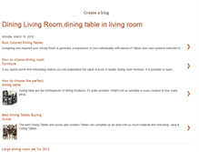 Tablet Screenshot of dininglivingroom.blogspot.com